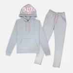 Synaworld ‘Syna Logo’ Tracksuit / Pink Grey