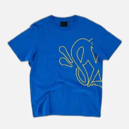 Synaworld Syna Logo T-Shirt Blue Cobalt