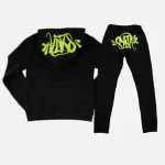 Synaworld ‘Syna Logo’ Tracksuit/Green Black