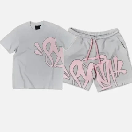 Synaworld Syna Logo Twinset/Pink Grey