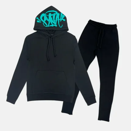 Syna World ‘Syna Logo’ Tracksuit - Black Teal